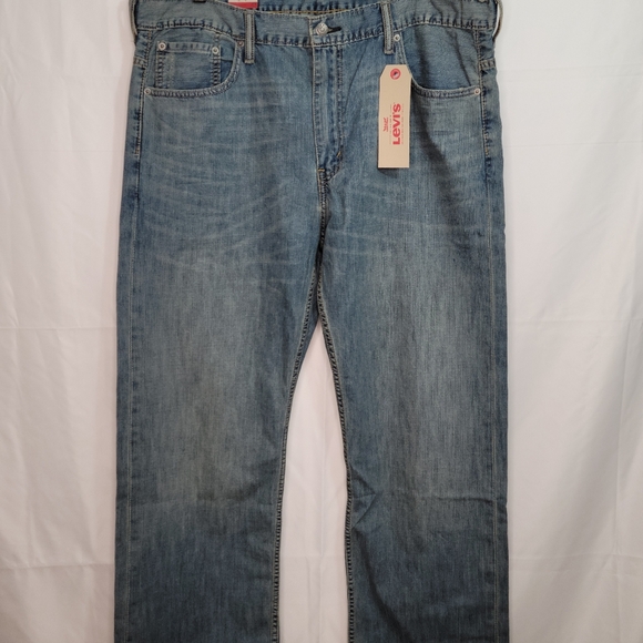 NWT Levi's 569 Loose Straight Blue Jeans, Size 38×30 - Picture 3 of 12